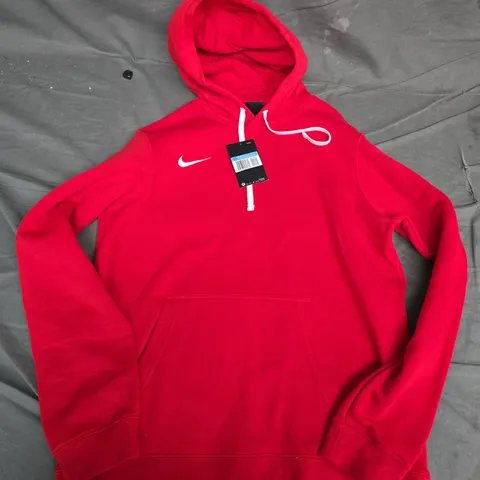 NIKE RED HOODIE – MEN’S SIZE M