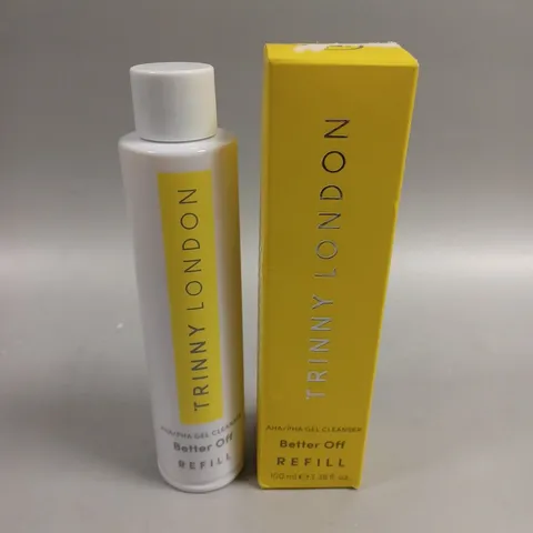 BOXED TRINNY LONDON BETTER OFF AHA/PHA GEL CLEANSER REFILL