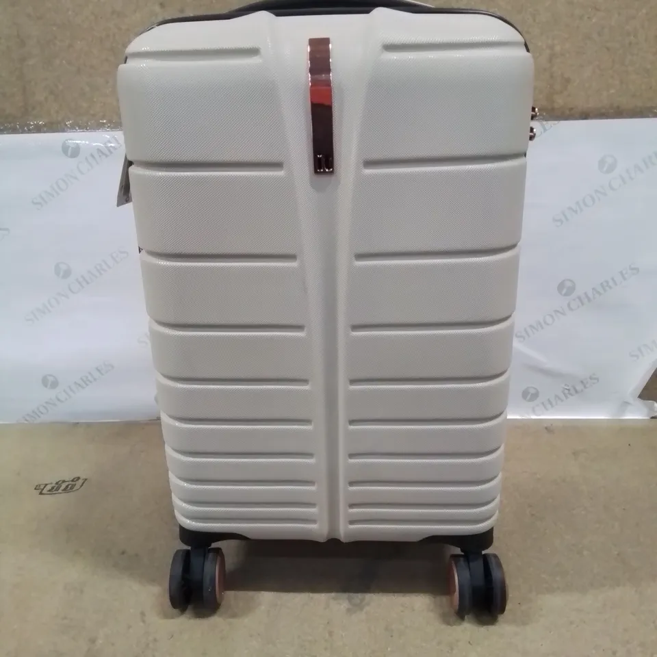"IT" ROSE PINK AND CREAM LUGGAGE CASE 