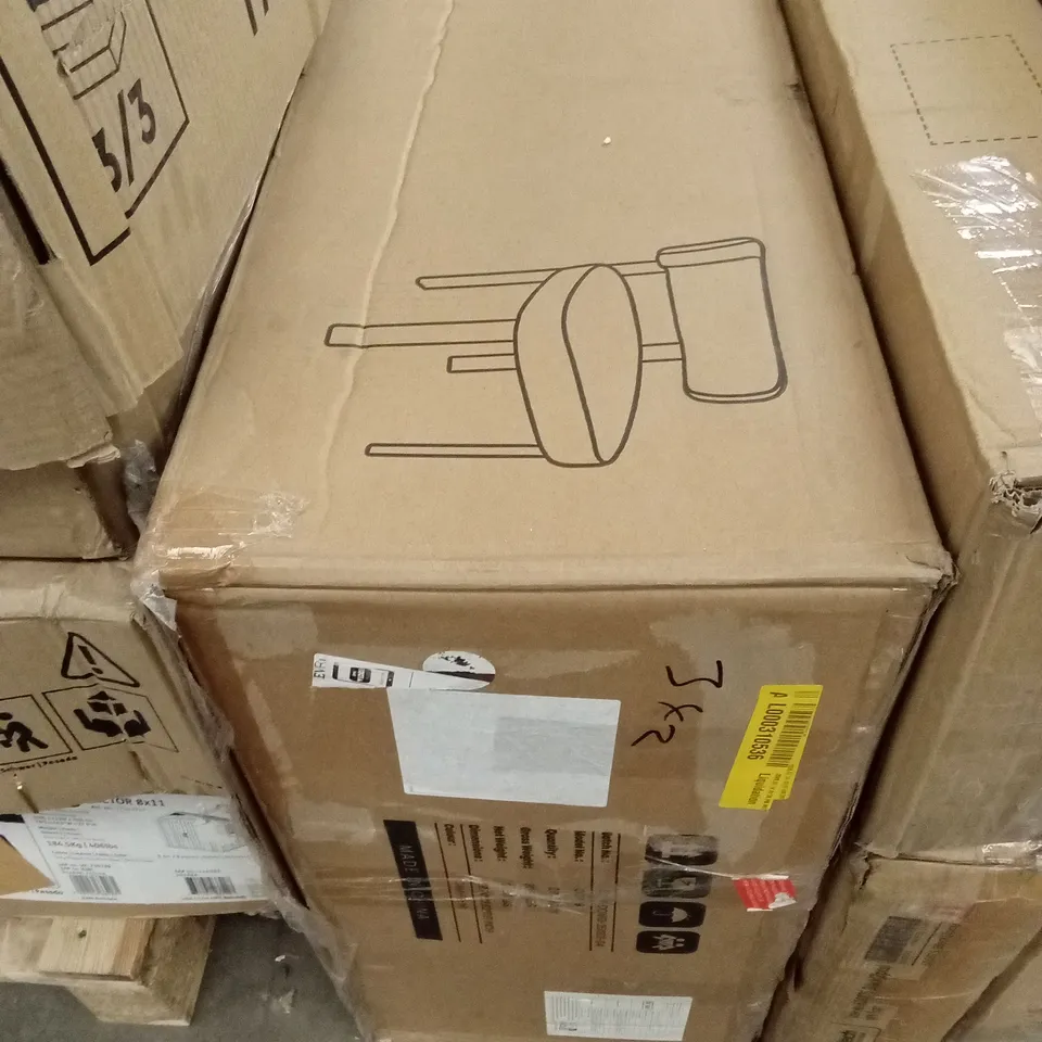 BOXED SET OF 2 DINING CHAIRS (1 BOX)