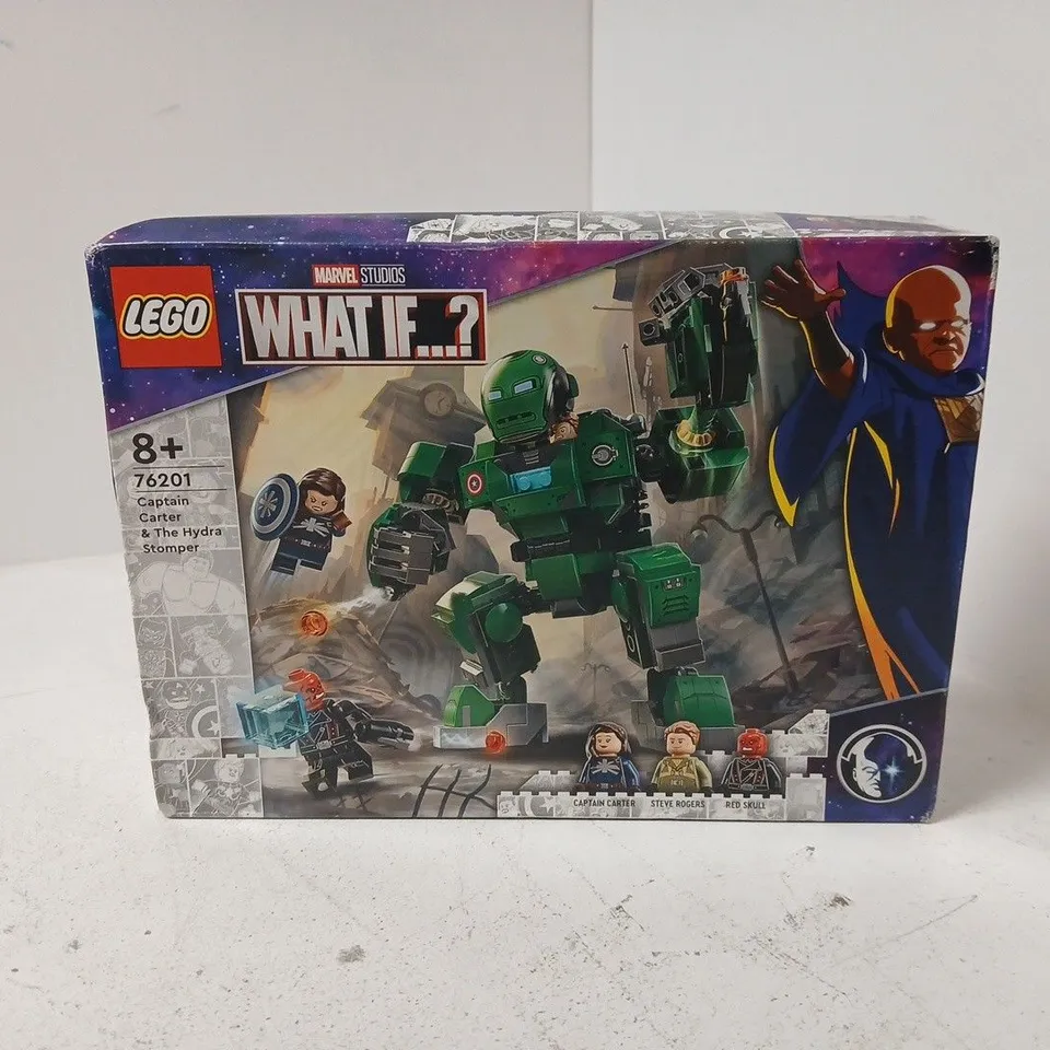 BOXED LEGO MARVEL STUDIOS WHAT IF CAPTAIN CARTER & THE HYDRA STOMPER