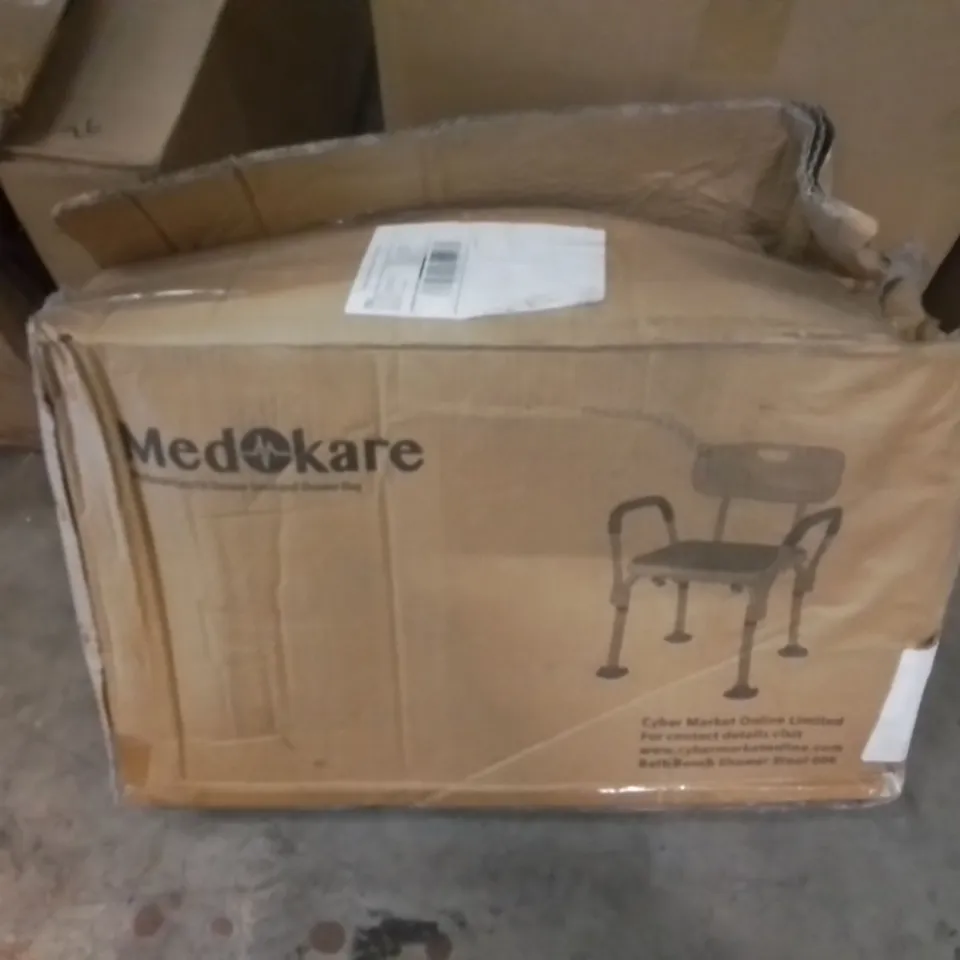 BOXED MEDOKARE EASY FIT SHOWER STOOL