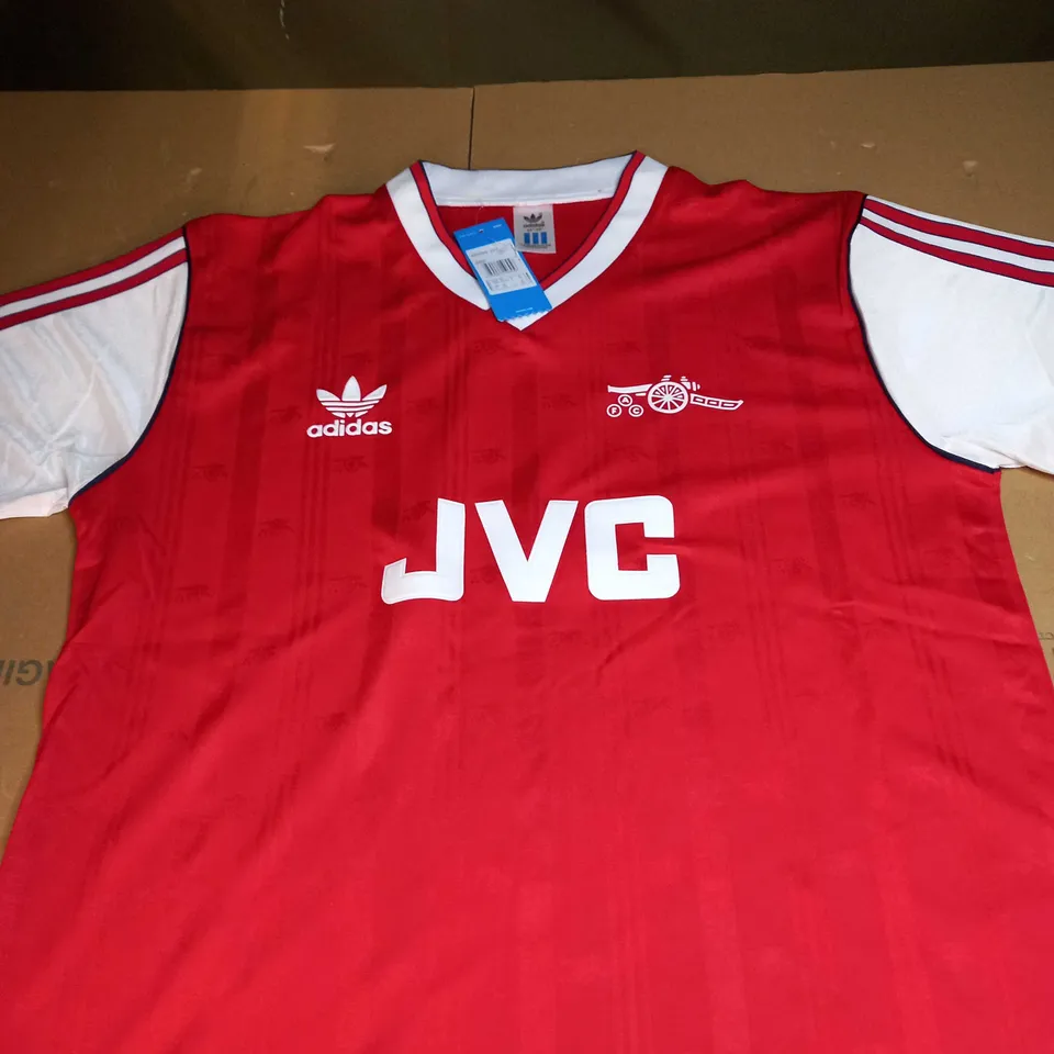 ARSENAL FC RETRO HOME SHIRT SIZE XL