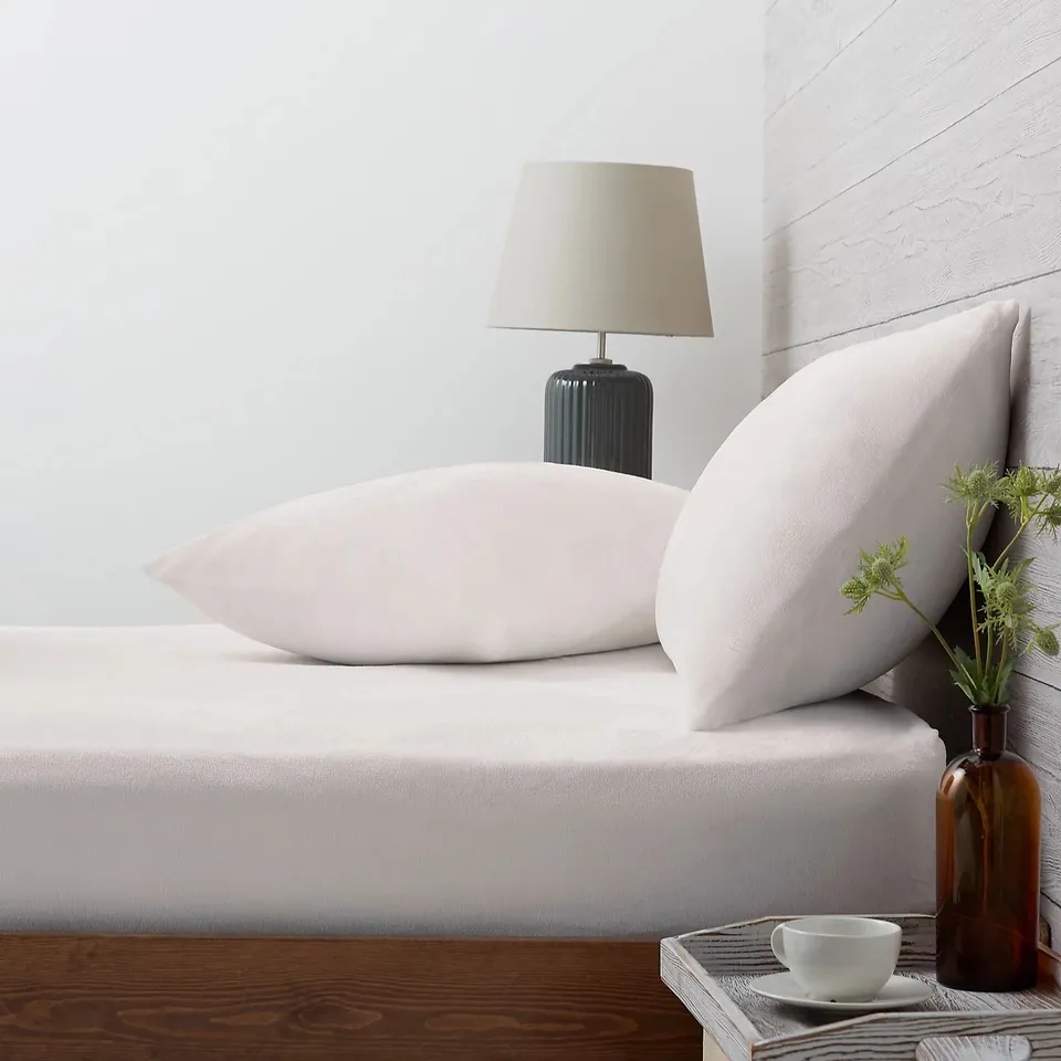COZEE HOME VELVETSOFT FITTED SHEETS & PILLOWCASES COLLECTION SUPER KING