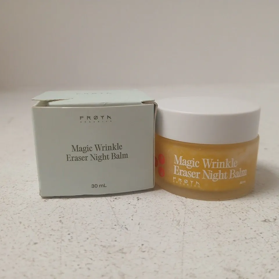 BOXED FRYA ORGANICS MAGIC WRINKLE ERASER NIGHT BALM (30ML)