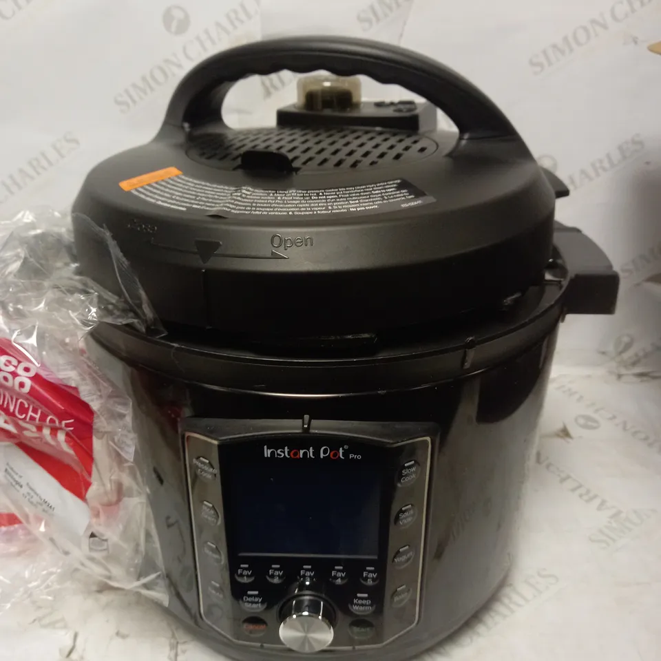 INSTANT POT PRO 10-IN-1 ELECTRIC MULTI FUNCTIONAL COOKER