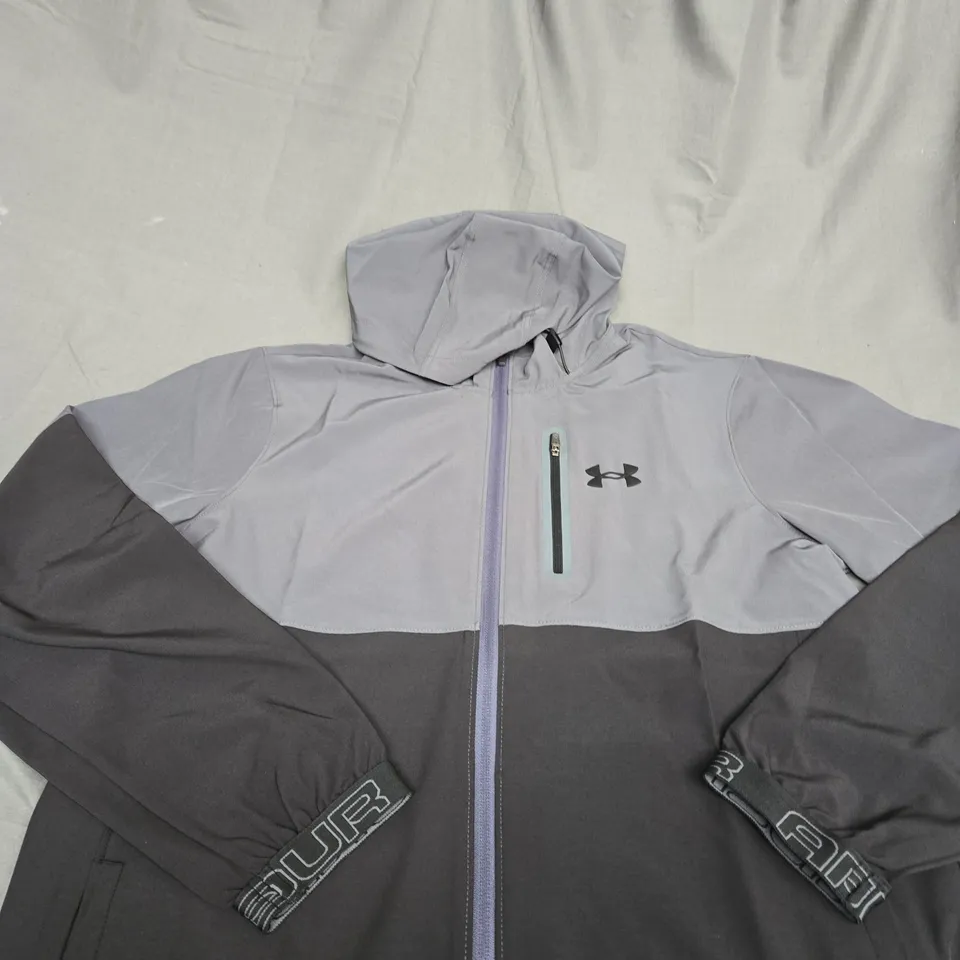 UNDER ARMOUR VANISH BLOCKED JACKET SIZE M