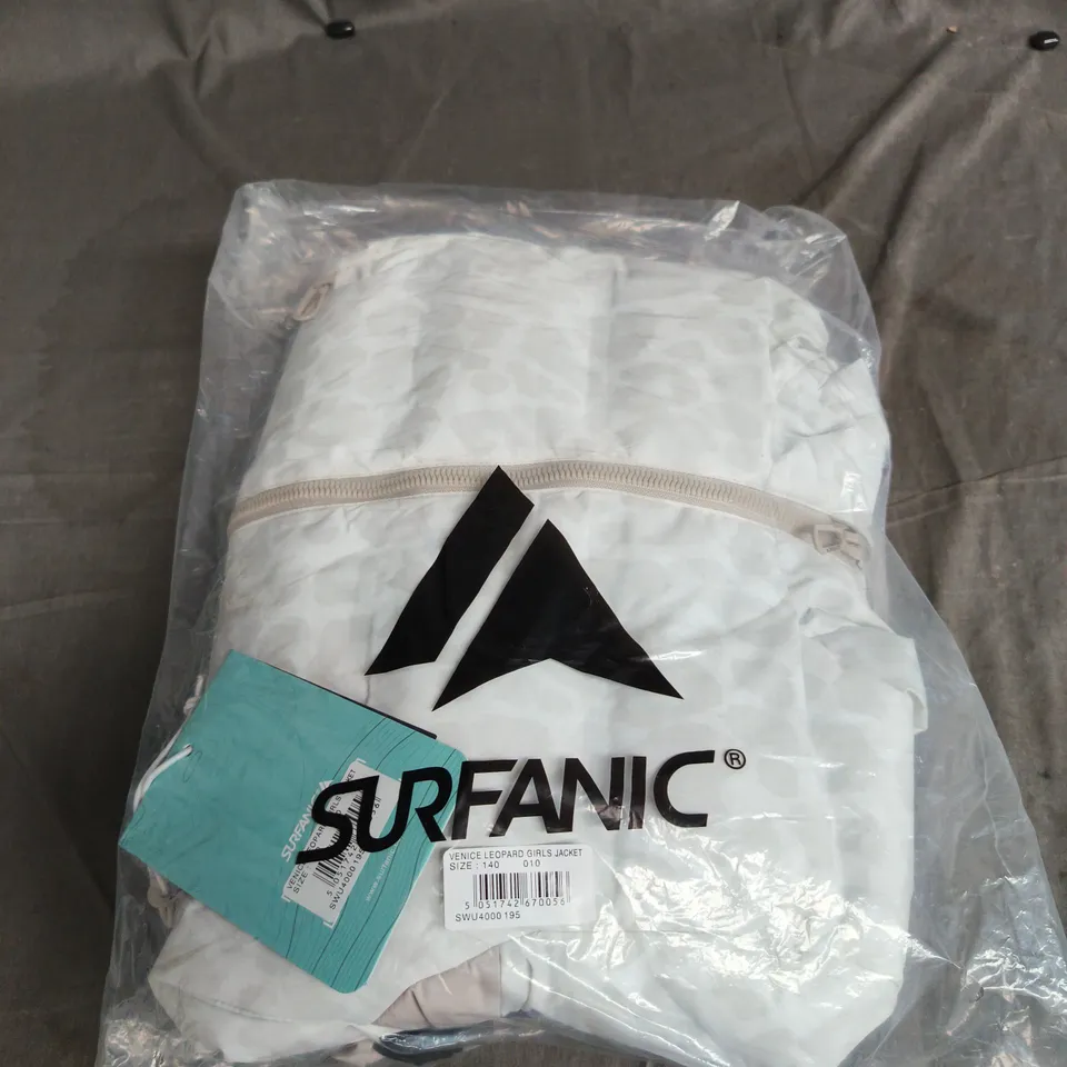 SURFANIC VENICE LEOPARD GIRLS JACKET – UK 10-11 (EU 140) SIZE 140