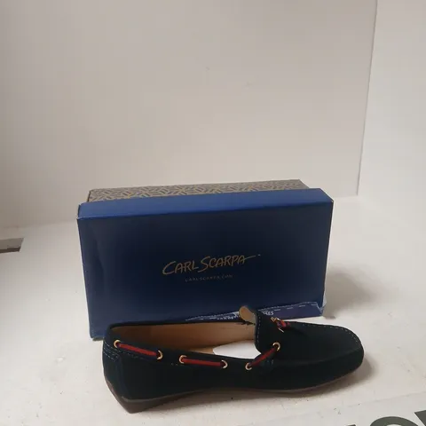 CARL SCARPA FARIS LOAFERS – NEW NAVY WITH NAVY STITCHING, UK 7 (EU 41)