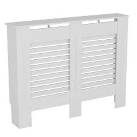 BOXED VIDA MILTON RADIATOR COVER, MEDIUM - WHITE (1 BOX)