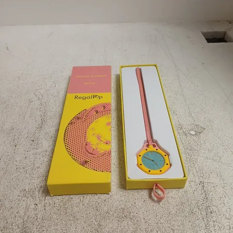 TRENDY FASHION X WATCH REGAL POP BIOCERAMIC COLLECTION BOXED