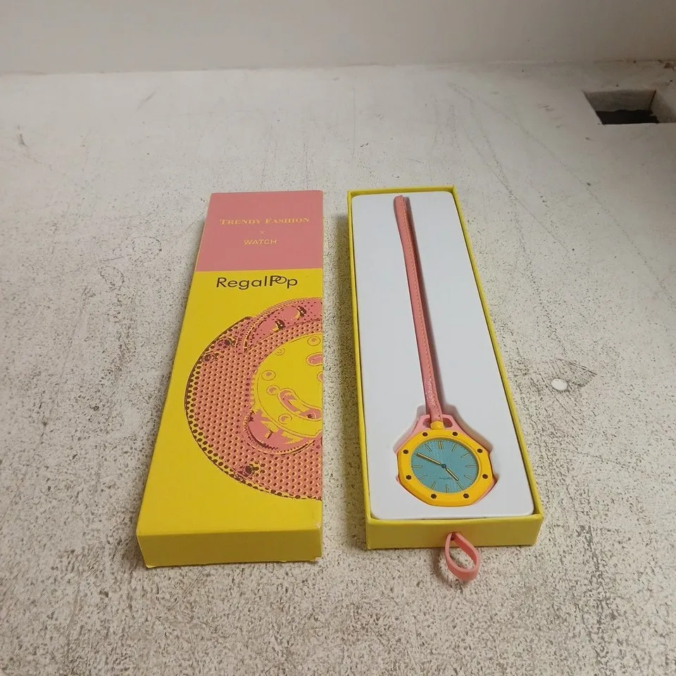 TRENDY FASHION X WATCH REGAL POP BIOCERAMIC COLLECTION BOXED