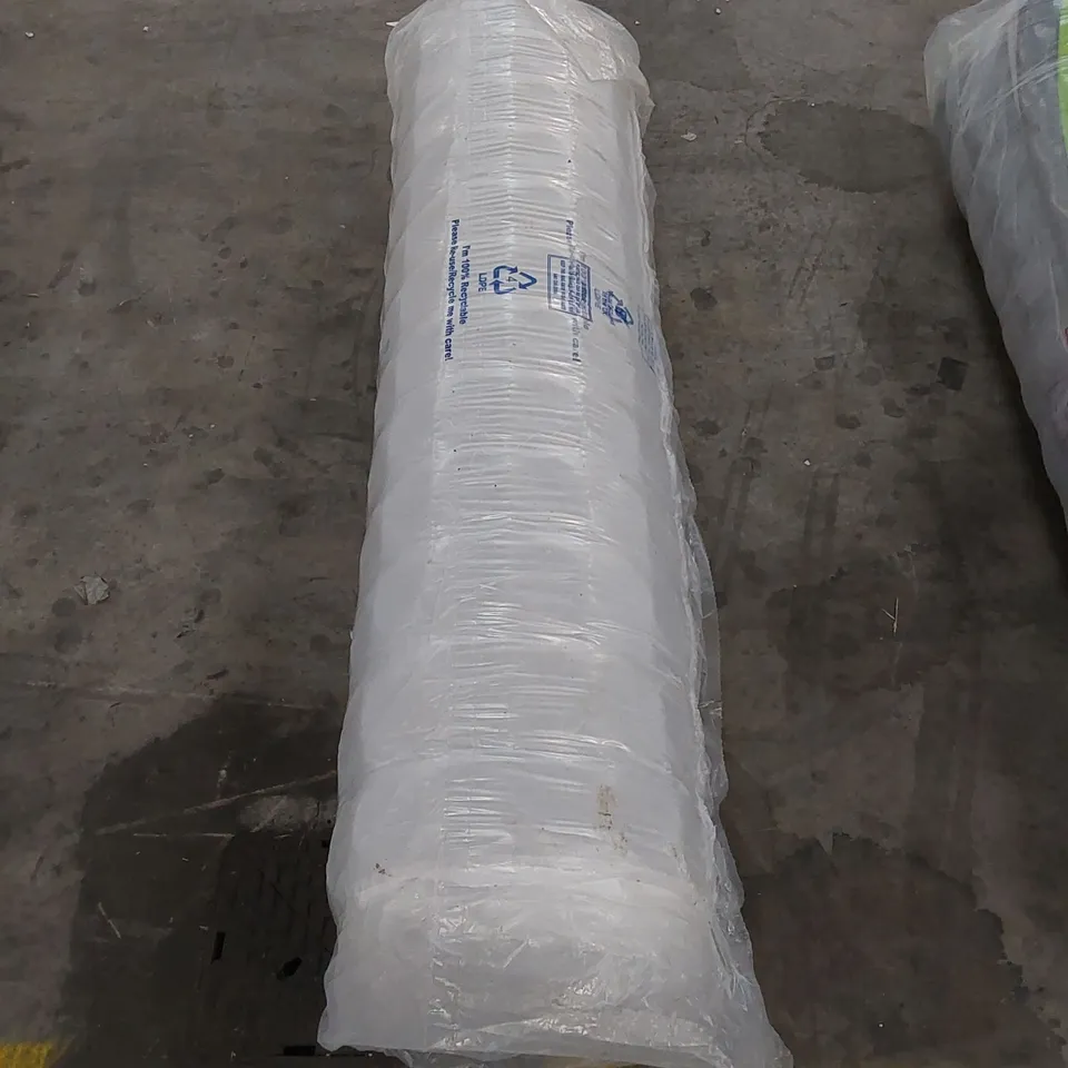 QUALITY BAGGED AND ROLLED 4'6" DOUBLE SERENITY HYBRID COIL AND MEMORY FOAM MATTRESS