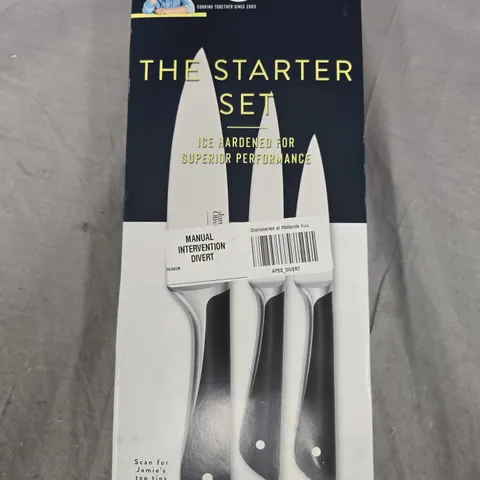 JAMIE OLIVER STARTER KNIFE SET 