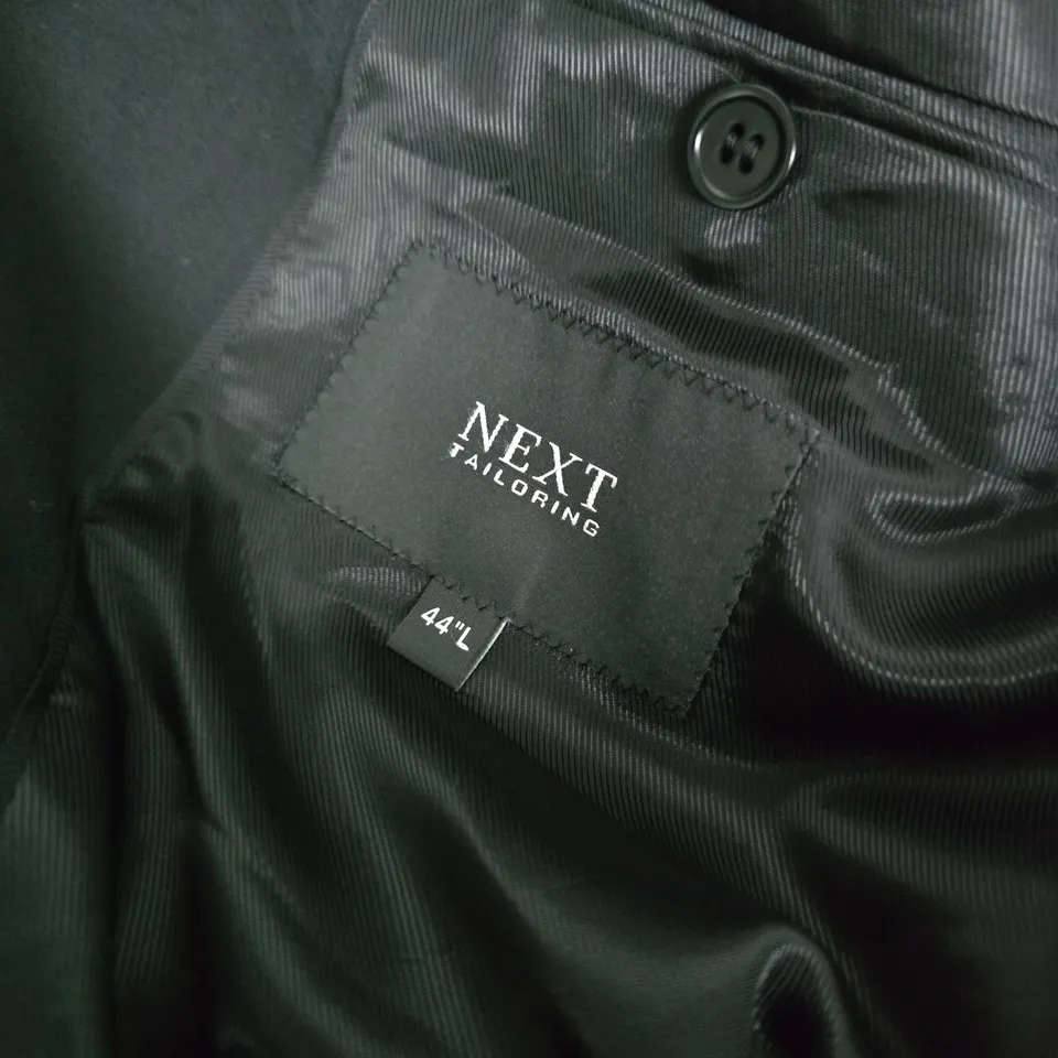 NEXT TAILORING WOOLMARK BLEND SUIT JACKET, REGULAR FIT, NAVY, MEN'S UK 44 (44L)
