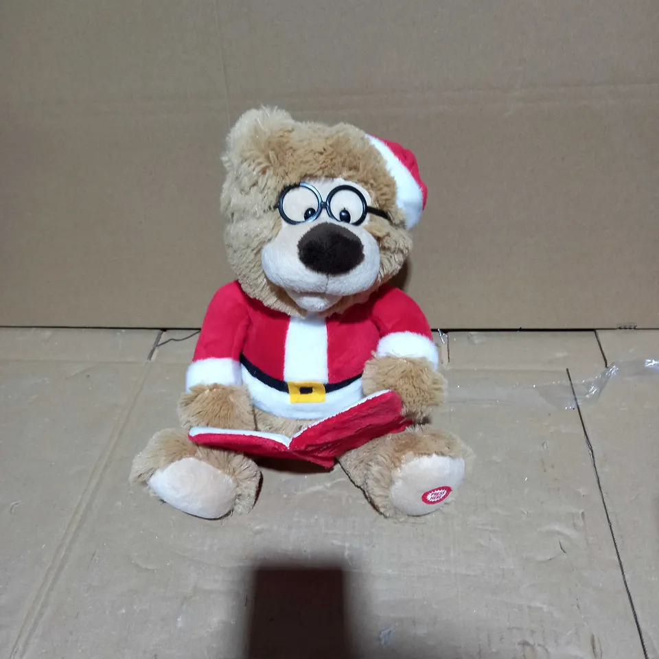 27CM BATTERY OPERATED STORY TELLING BEAR
