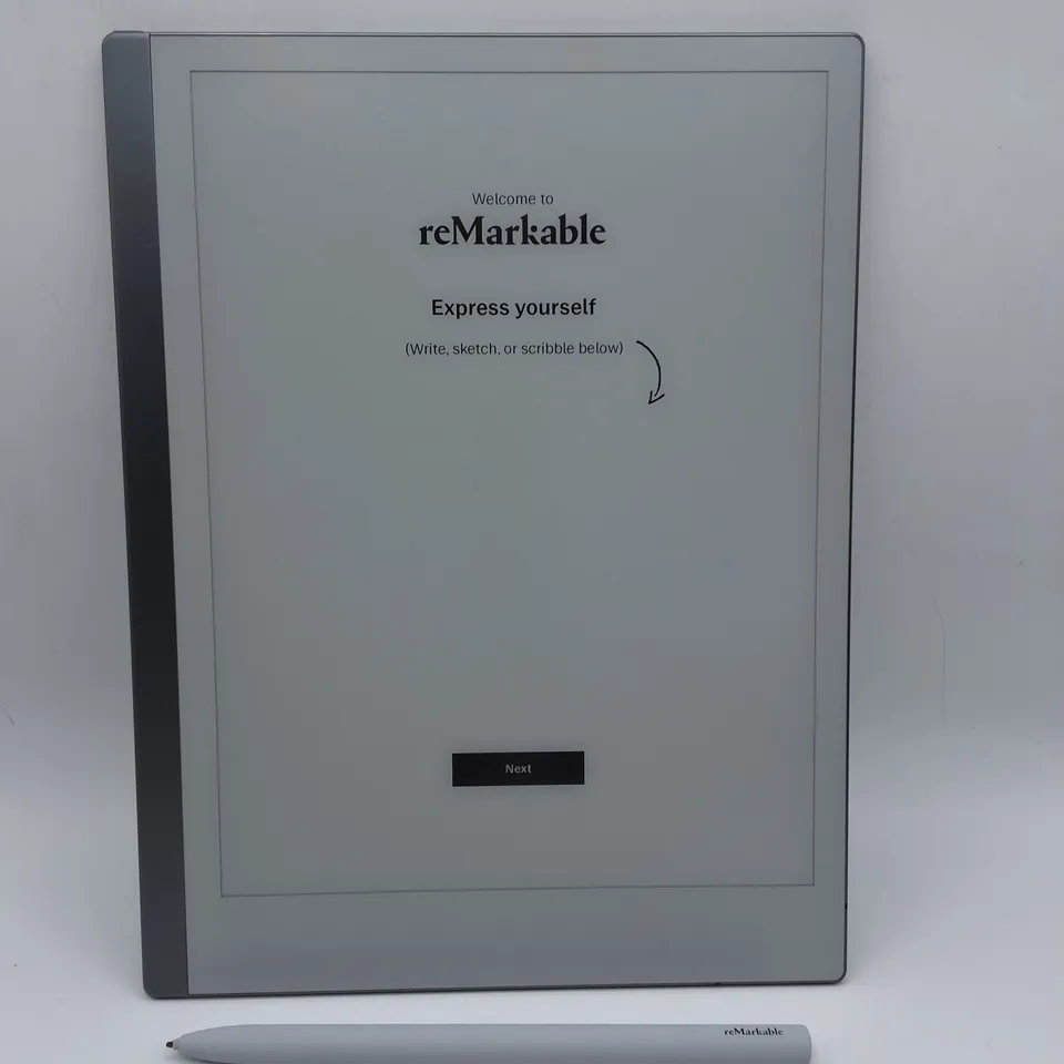 UNBOXED REMARKABLE 2 NOTE TAKING TABLET WITH PEN - RM110