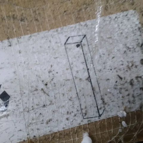 BOXED SLIM WHITE CUPBOARD