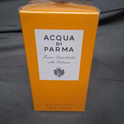BOXED AND SEALED ACQUA DI PARMA TONICO DOPOBARBA ALLA COLONIA AFTER SHAVE LOTION 100ML