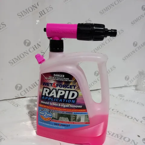 WET & FORGET RAPID 2 LITRE BOTTLE WITH SNIPER NOZZLE