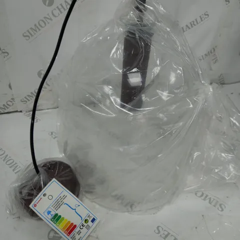 TOSEL 1-LIGHT BELL CEILING PENDANT - CLEAR GLASS