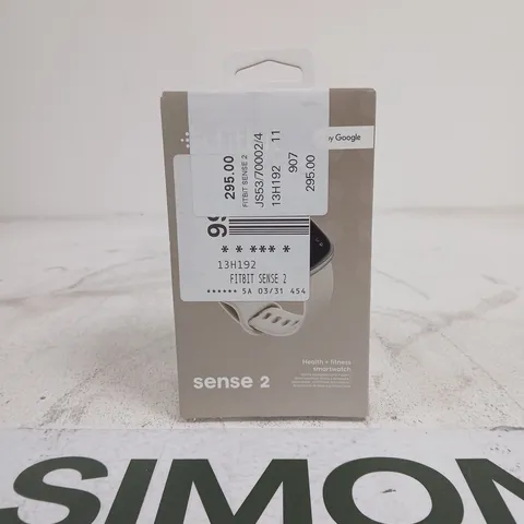 GOOGLE FITBIT SENSE 2 HEALTH AND FITNESS SMART WATCH