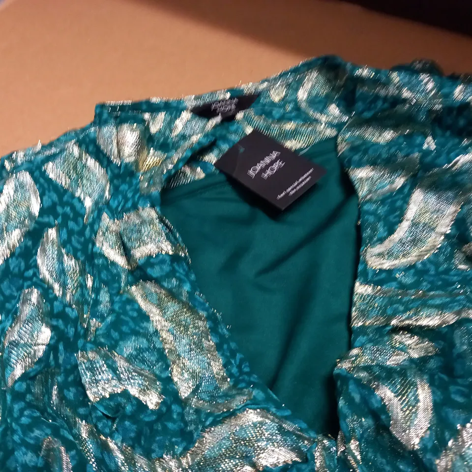 JOANNA HOPE OCCASION DRESS IN GREEN - SIZE UNSPECIFIED
