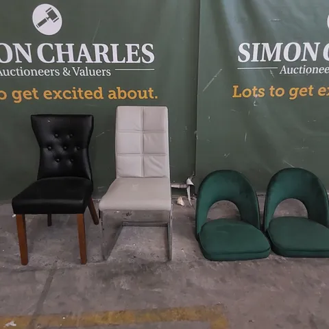 4 X ASSORTED CHAIRS/CHAIR PARTS