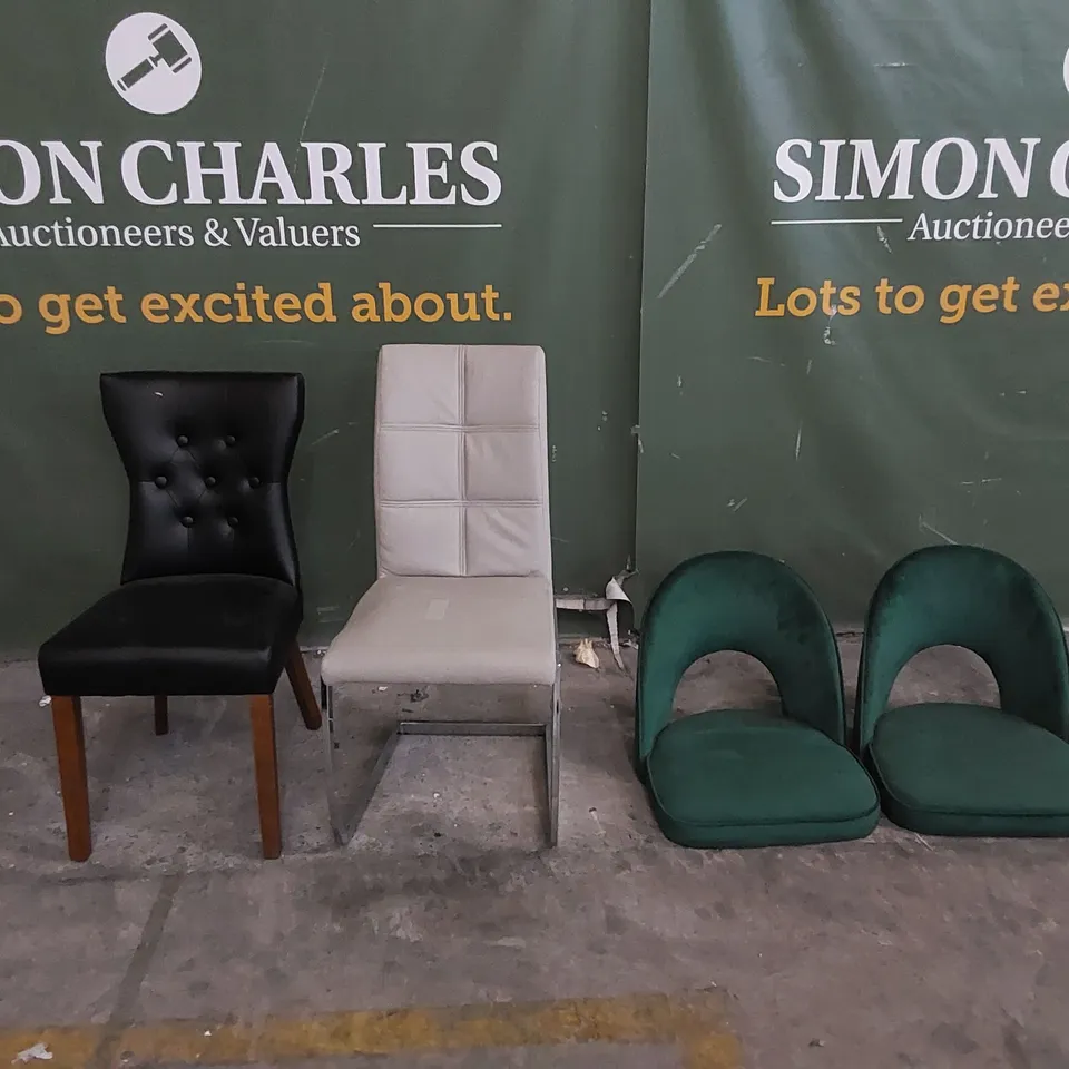 4 X ASSORTED CHAIRS/CHAIR PARTS 