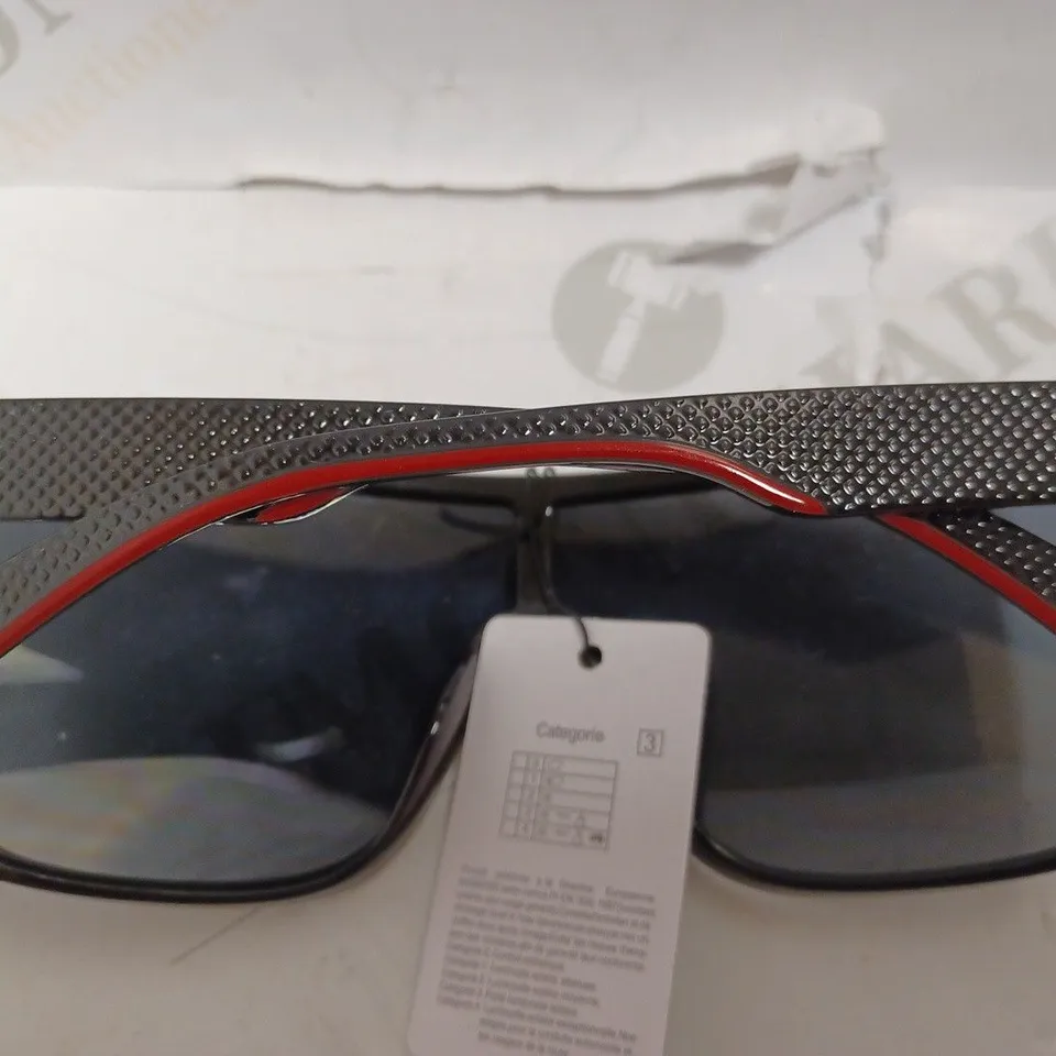 PRADA BLACK/RED SUNGLASSES