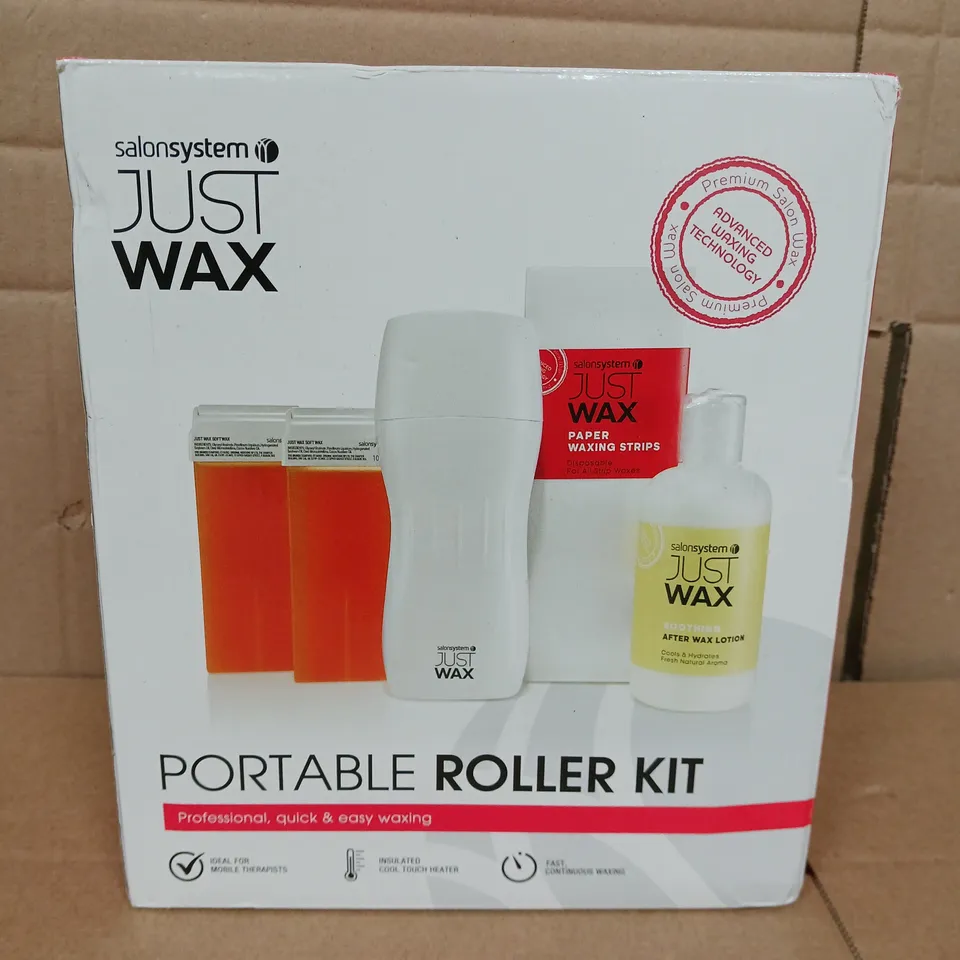 SALON SYSTEM JUST WAX PORTABLE ROLLER KIT