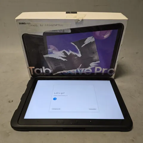BOXED SAMSUNG GALAXY ACTIVE PRO TABLET