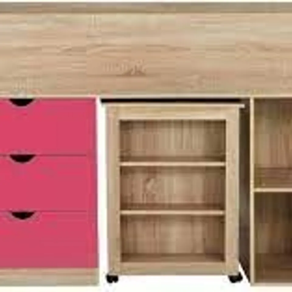 BOXED GRADE 1 MICO MID SLEEPER WITH STORAGE - 3 OF 3 BOXES