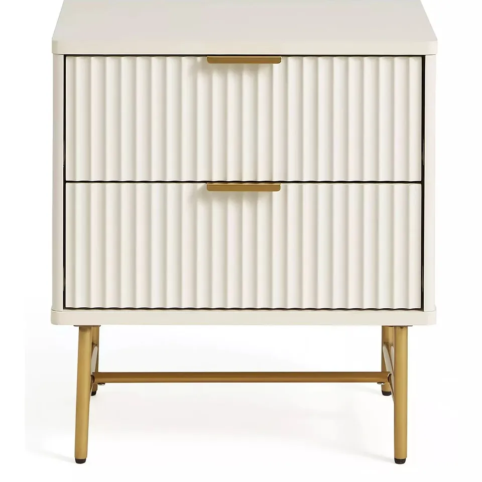 CORA 2 DRAWER BEDSIDE CHEST RRP £109