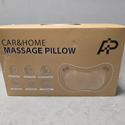 BOXED ACCUEILPORT CAR & HOME MASSAGE PILLOW 
