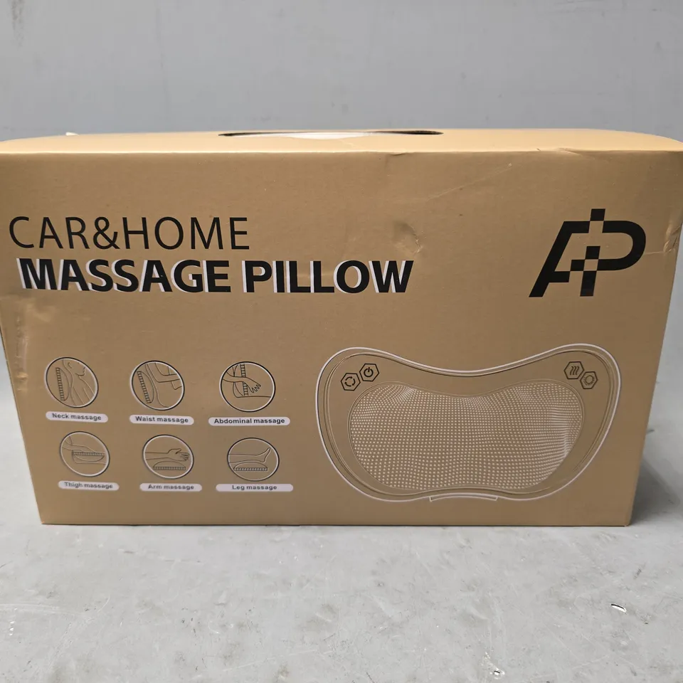 BOXED ACCUEILPORT CAR & HOME MASSAGE PILLOW 