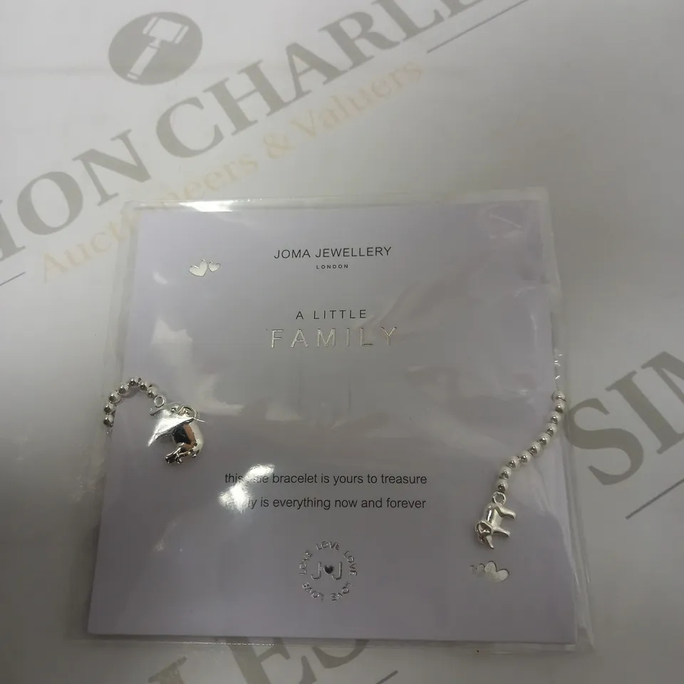 JOMA JEWELLERY A LITTLE FAMILY BRACELET RRP £18
