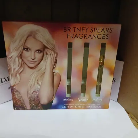 BOXED BRITANY SPEARS FRAGRANCES THREE EAU DE PARFUMS 10ML EACH