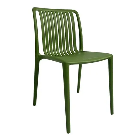 BOXED BOLERO VERONA CAFÉ CHAIRS FOREST GREEN (2 PACK) - (1 BOX)