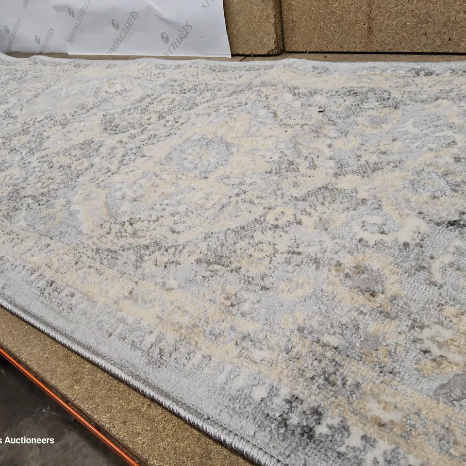 BEIGE/ GREY RUG  60 × 230