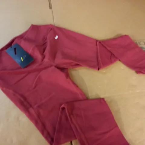 MP WOMENS 3/4 POWER LEGGINGS IN CLARET - XXS