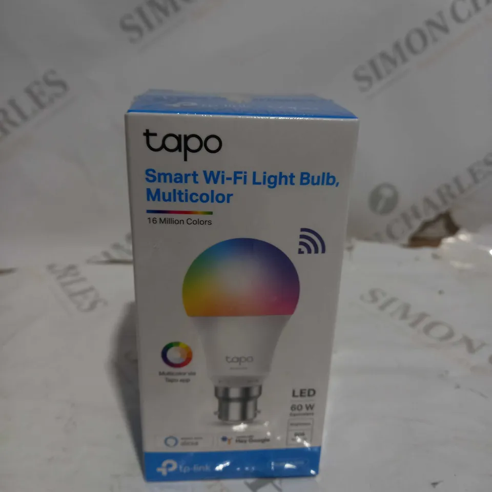 SEALED TAPO SMART WIFI LIGHT BULB - 60W