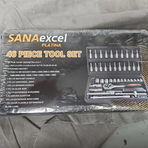 SANAexcel Platina 46-Piece Tool Set – Blow Case (Sealed)