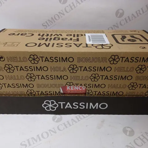 BOX OF TASSIMO KENCO COLUMBIAN COFFEE
