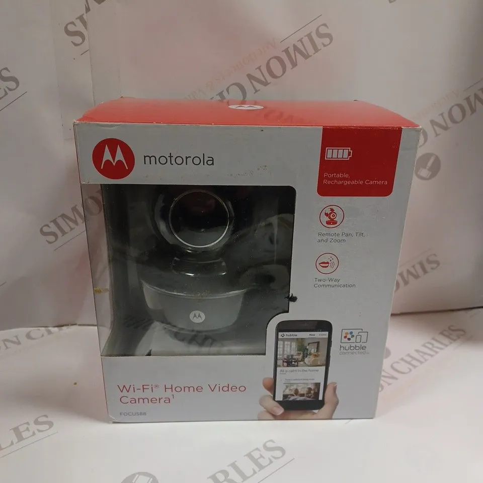 BOXED MOTOROLA FOCUS88 WIFI HOME VIDEO CAMERA 