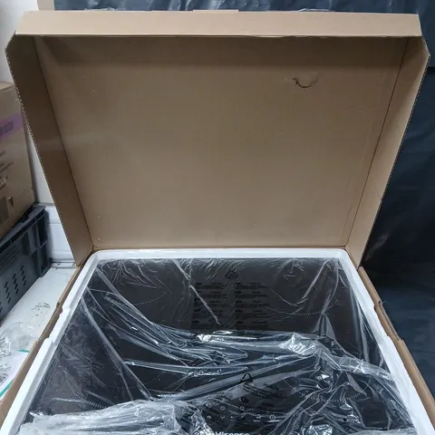 BOXED HISENSE E6422SC 60CM CERAMIC HOB - BLACK - COLLECTION ONLY