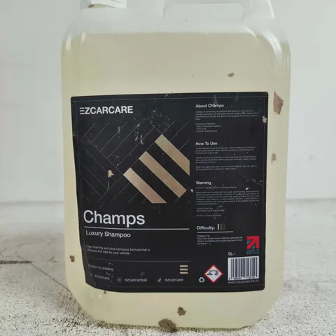 EZ CARE CARE CHAMPS LUXURY CAR SHAMPOO – 5L 