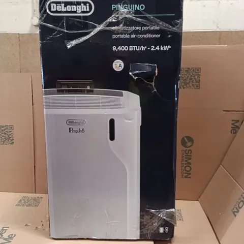 BOXED DE'LONGHI PINGUINO AIR CONDITIONER - WHITE PACEM82K.1