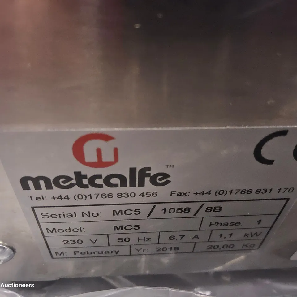 BOXED METCALF MC5 FOOD PROCESSOR 