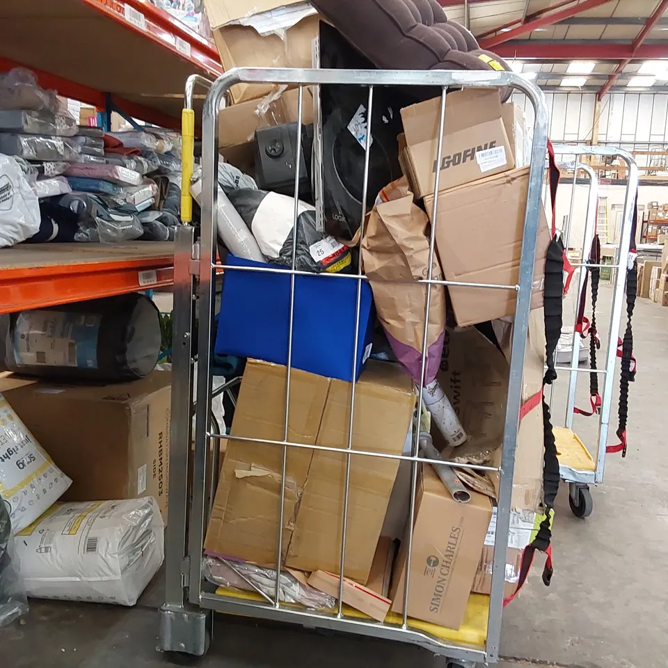 CAGE OF ASSORTED HOMEWARE AND CONSUMER PRODUCTS (CAGE NOT INCLUDED)
